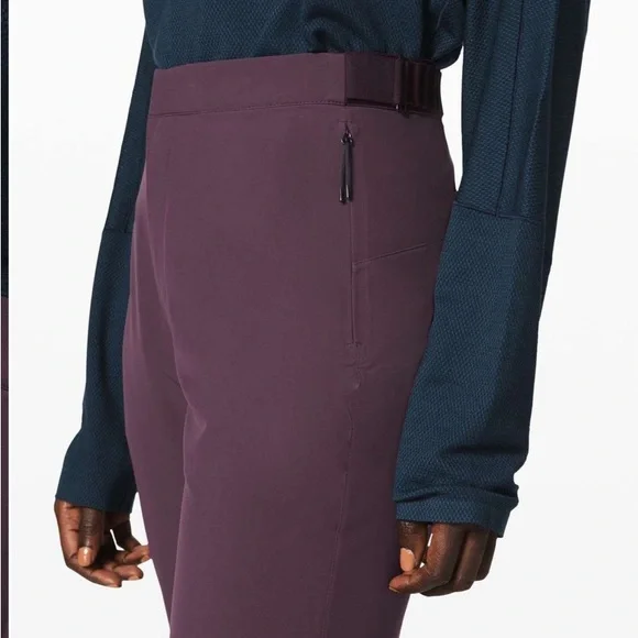 ✨🍋Lululemon Esker Slim *lululemon lab
Black Cherry size 8 - Picture 4 of 16